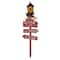 Glitzhome® 3.5ft. LED Christmas Yard Stake with Timer